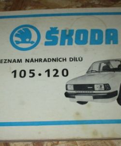 Škoda 105 - 120 - seznam náhradních dílů