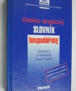 Česko - anglický slovník hospodářský