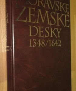 Moravské zemské desky 1348/1642