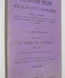 Posvátná místa království Českého - Vikariáty Kolínský a Rokycanský