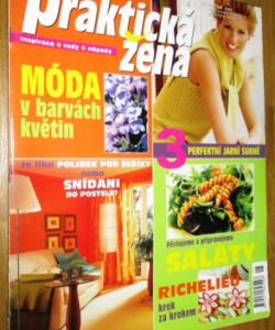 Moderní praktická žena - Moda v barvách květin