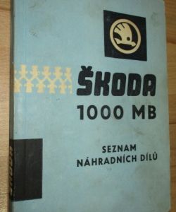 Škoda 1000MB - seznam náhradních dílů