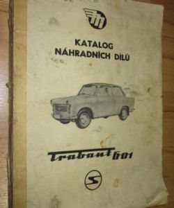 Trabant - katalog náhradních dílů