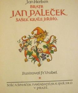 Bratr Jan Paleček šašek krále Jiřího