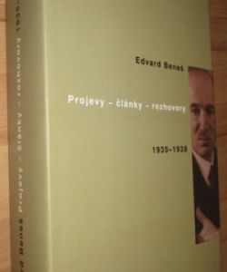 Projevy - články - rozhovory 1935 - 1938