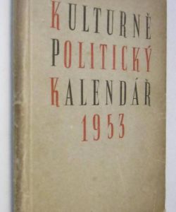 Kulturně politický kalendář 1953