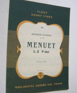 Menuet č. 2 F-dur