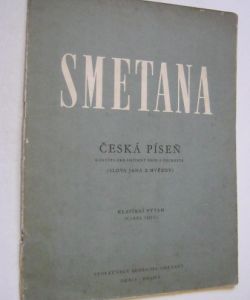 Česká píseň - Kantáta pro smíšený sbor a orchestr