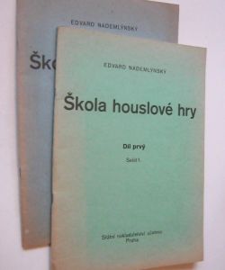 Škola houslové hry  Díl prvý sešit 1 a 2