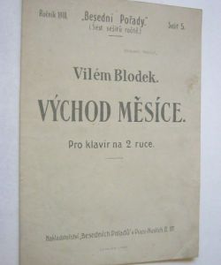 Východ měsíce.