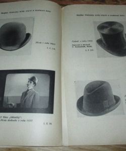 Obrázkový průvodce (popisník) sbírky pozoruhodných klobouků