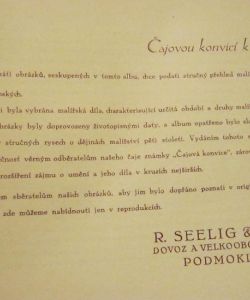 Reprodukce slavných mistrovských děl malířských