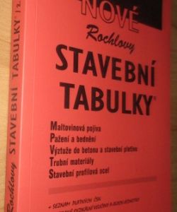 Nové Rochlovy stavební tabulky 1. díl