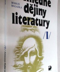 Přehledné dějiny literatury 1