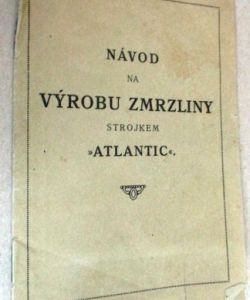 Návod na výrobu zmrzliny strojkem Atlantic