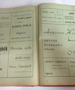 Ročenka moravskoslezkých živnostníků 1949