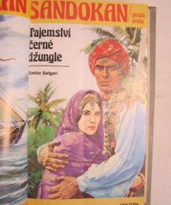 Sandokan - Tygři z Mompracemu + Tajemství černé džungle + Malajští piráti + Kněžka bohyně Kálí + Záhada podzemního města /  pět dílů kompletní sága