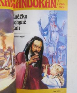 Sandokan - Tygři z Mompracemu + Tajemství černé džungle + Malajští piráti + Kněžka bohyně Kálí + Záhada podzemního města /  pět dílů kompletní sága
