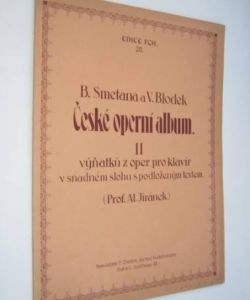 České operní album