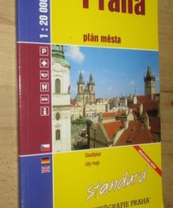 Praha - plán města