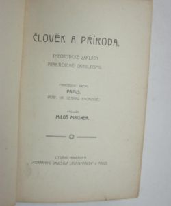 Člověk a příroda - Theoretické základy praktického okultismu