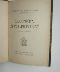 Slovníček spiritualistický