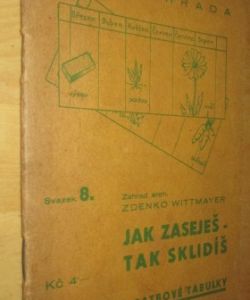 Jak zasejš - tak sklidíš