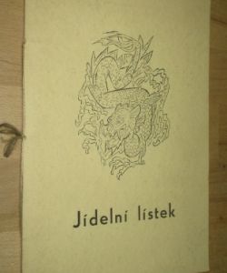 Jídelní lístek