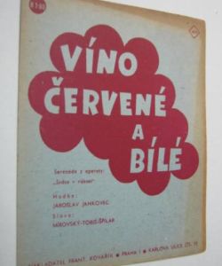 Víno červené a bílé