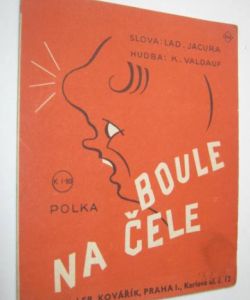 Boule na čele