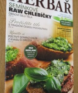 Herbář - semínkové raw chlebíčky