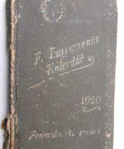Kalendář pro továrníky, závodní úředníky, strojníky a montéry