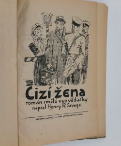 Cizí žena - román smělé vyzvědačky