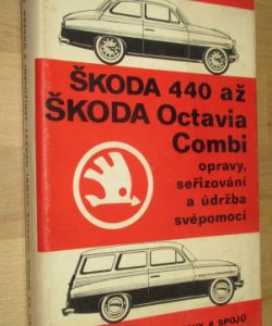 Škoda 440 až Škoda Octavia combi- opravy seřizování a údržba svépomocí