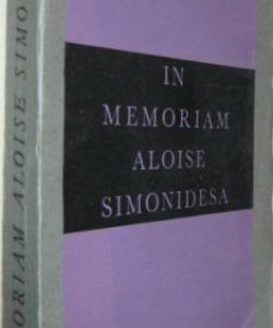 In memoriam Aloise Simonidesa