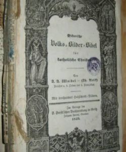 Historische Volks-Bilder-Bibel I. 