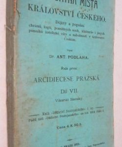 Posvátná místa král. Českého - VII.  Vikariát Slanský