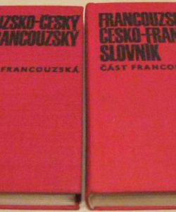 Francouzsko-český + česko-francouzský slovník I-II.