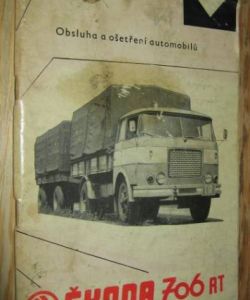 Škoda 706 RT Obsluha a ošetření automobilů
