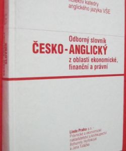 odborný slovník česko anglický z oblasti ekonomické, finanční a právní