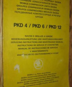 Pojízdné kompresorové soustavy Škoda PKD 4 / PKD 6 / PKD 12