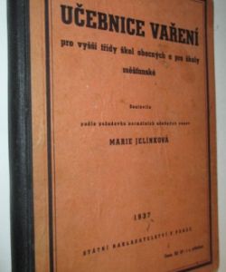 Učebnice vaření pro vyšší třídy škol obecných a pro školy měšťanské