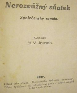 Nerozvážný sňatek
