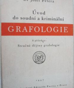 Úvod do soudní a kriminální grafologie