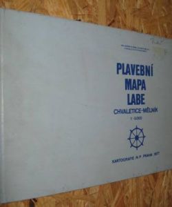 Plavební mapa Labe - Chvaletice - Mělník