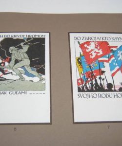ČS. legie ve Francii 1914-1918 - Malířské dokumenty