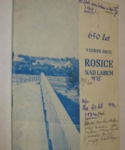 Rosice nad Labem 650 let